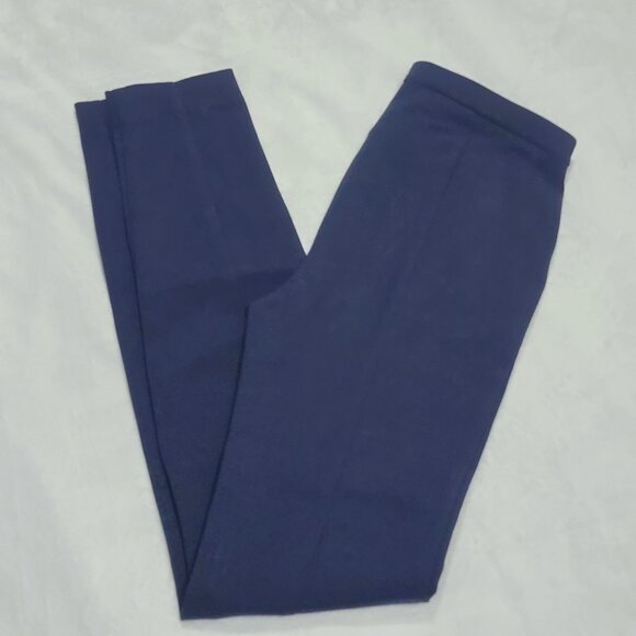 Lilly Pulitzer ✦ Navy Blue Slim Fit Pants ✦ Side Button Zip Cotton Blend Sz 00 - Picture 7 of 12